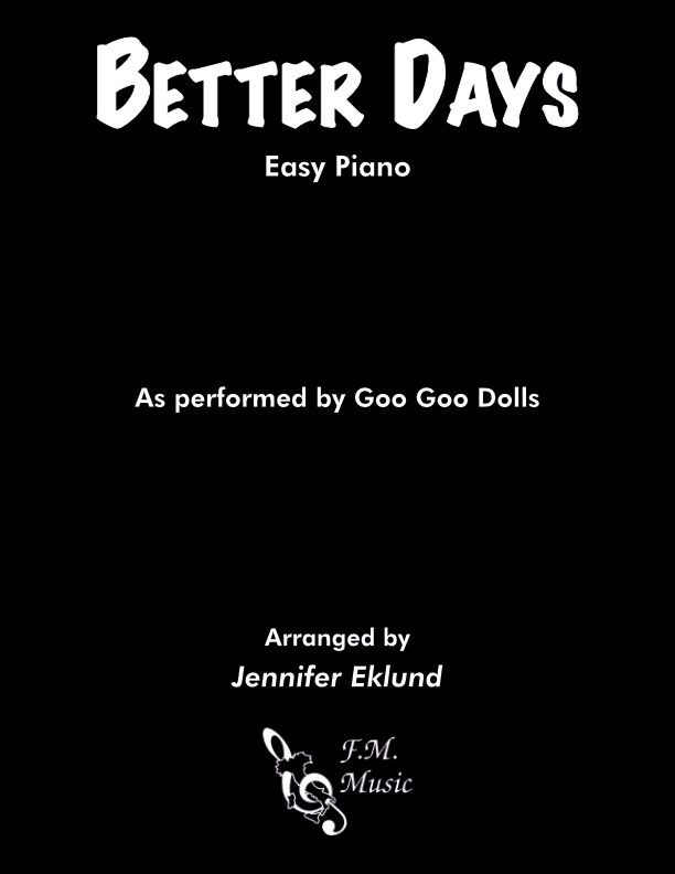 Better Days (Easy Piano)